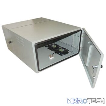 Cattex IP55 20U Swing Frame Wall Mount 19? Outdoor Grey 600mmx650mm (Fans not Incl)  Networking
